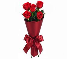 Букет 5 Красных роз Эдлесс Лав в Елгозино