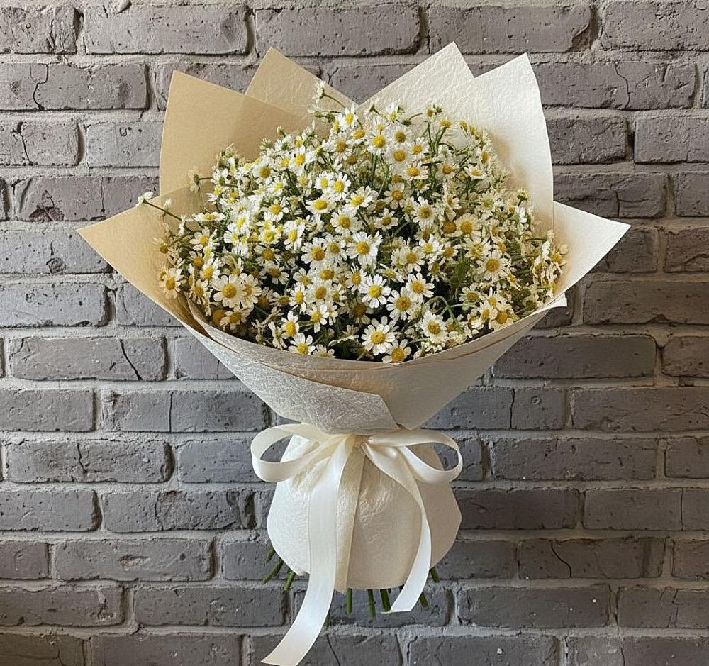 Букет цветов из: Ромашки в Елгозино