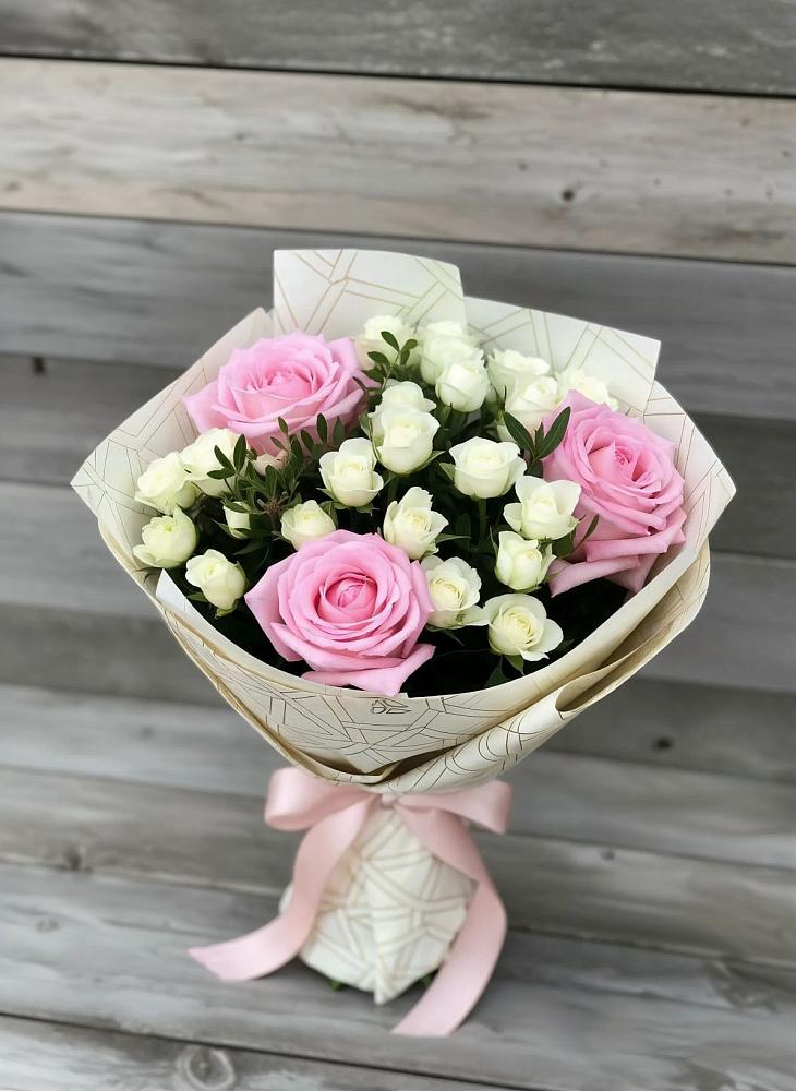 Букет цветов из: Розы в Елгозино