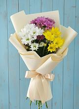 Букет цветов из:  Хризантемы в Елгозино