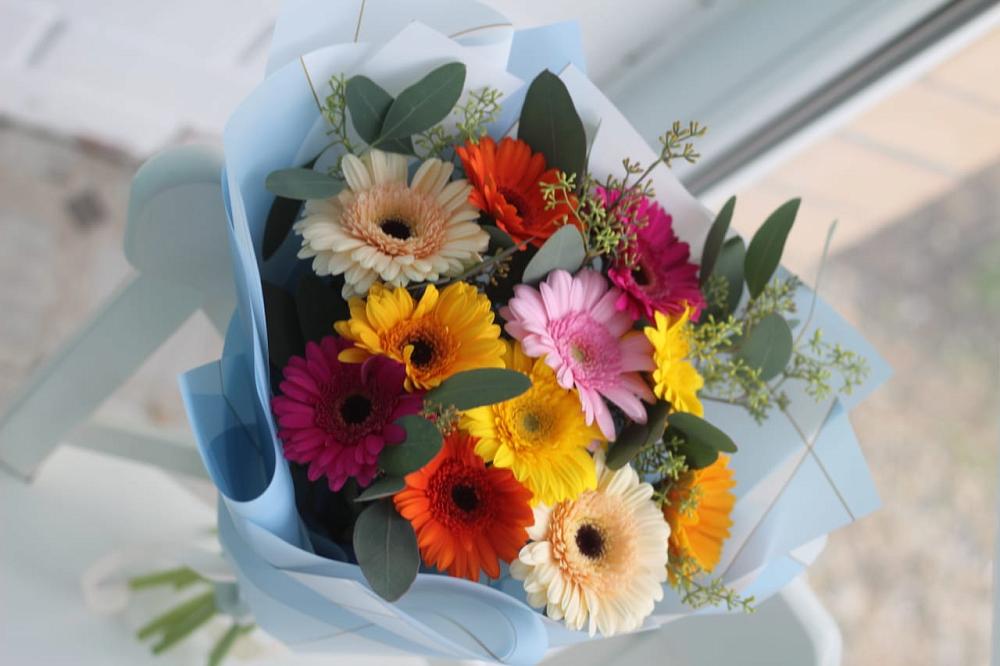 Букет цветов из: Герберы в Елгозино