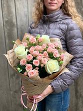 Букет цветов из:  Розы в Елгозино