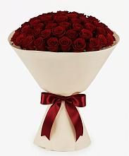 Букет 101 Бордовая роза Блэк Бакарра #REPLACE_PRED# Елгозино