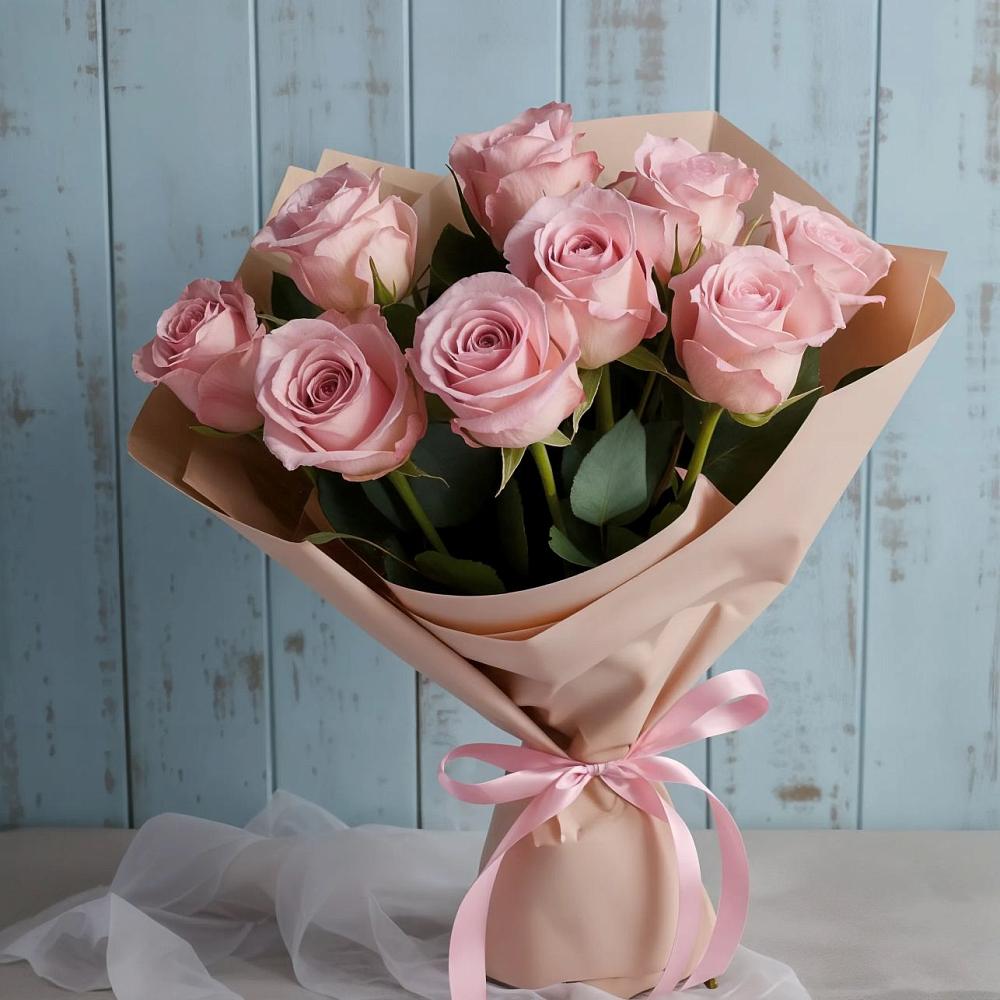 Букет цветов из: Розы в Елгозино