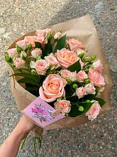 Букет цветов из:  Розы #REPLACE_PRED# Елгозино