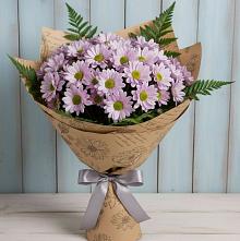 Букет цветов из:  Хризантемы #REPLACE_PRED# Елгозино