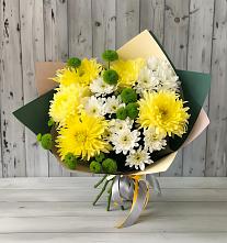 Букет цветов из:  Хризантемы в Елгозино