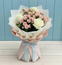 Букет цветов из:  Розы в Елгозино