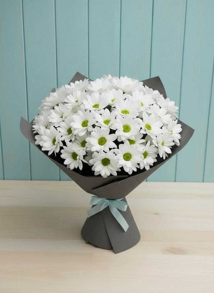 Букет цветов из: Хризантемы в Елгозино