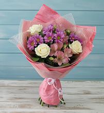 Букет цветов из:  Герберы в Елгозино