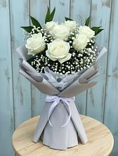 Букет цветов из:  Розы в Елгозино