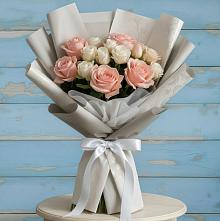 Букет цветов из:  Розы #REPLACE_PRED# Елгозино