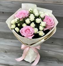 Букет цветов из:  Розы в Елгозино