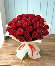Букет 29 Красных роз #REPLACE_PRED# Елгозино
