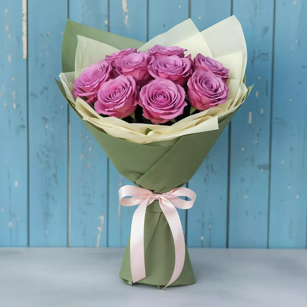 Букет Розы Фёрст Леди в Елгозино