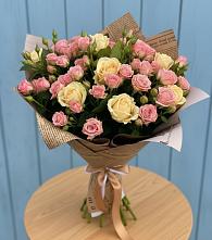 Букет цветов из:  Розы #REPLACE_PRED# Елгозино