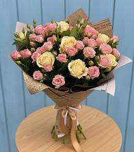 Букет цветов из:  Розы в Елгозино