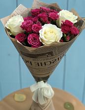 Букет цветов из:  Розы #REPLACE_PRED# Елгозино