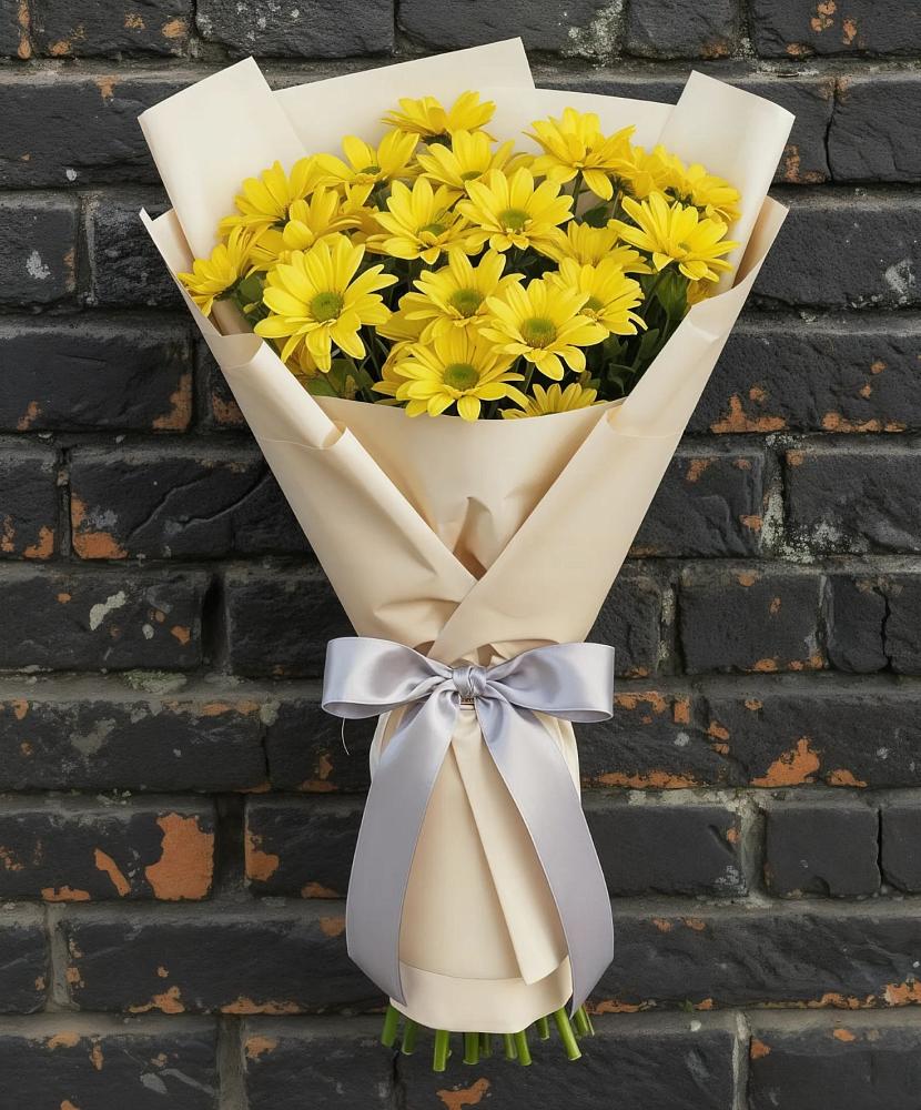 Букет цветов из: Хризантемы в Елгозино