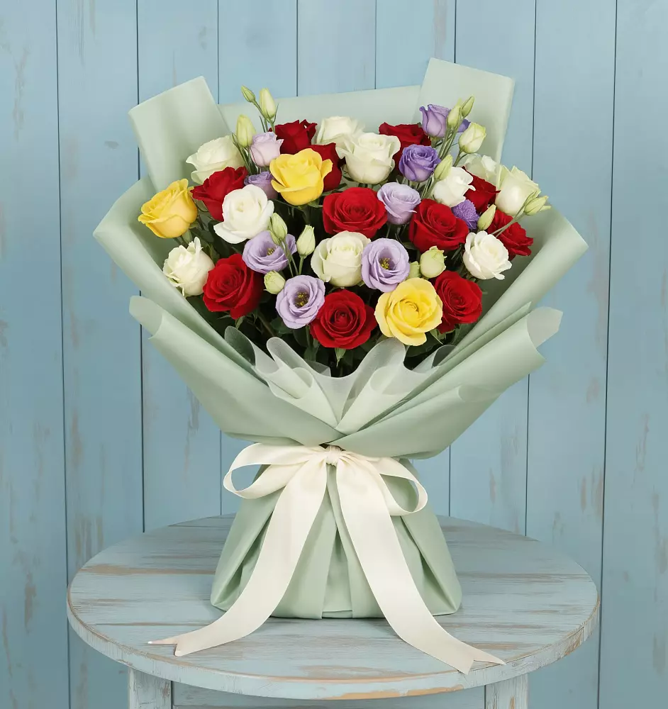 Букет цветов из: Розы в Елгозино