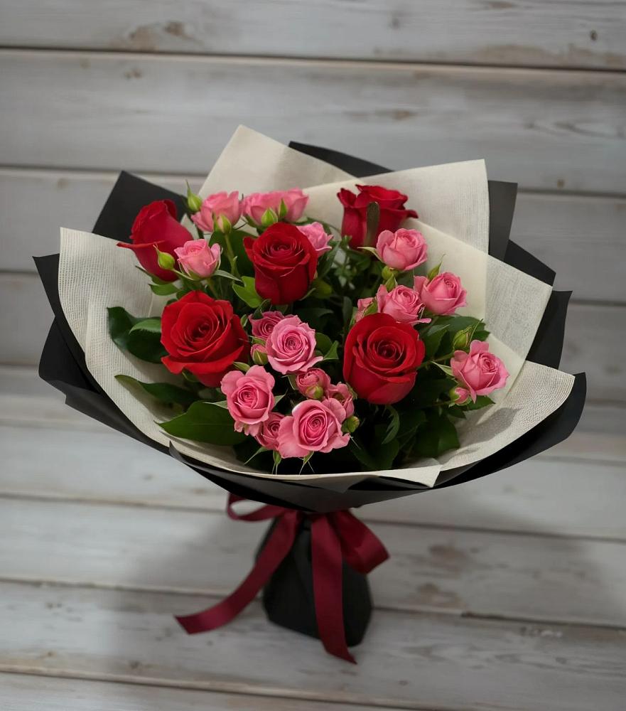 Букет цветов из: Розы в Елгозино