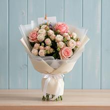 Букет цветов из:  Розы в Елгозино