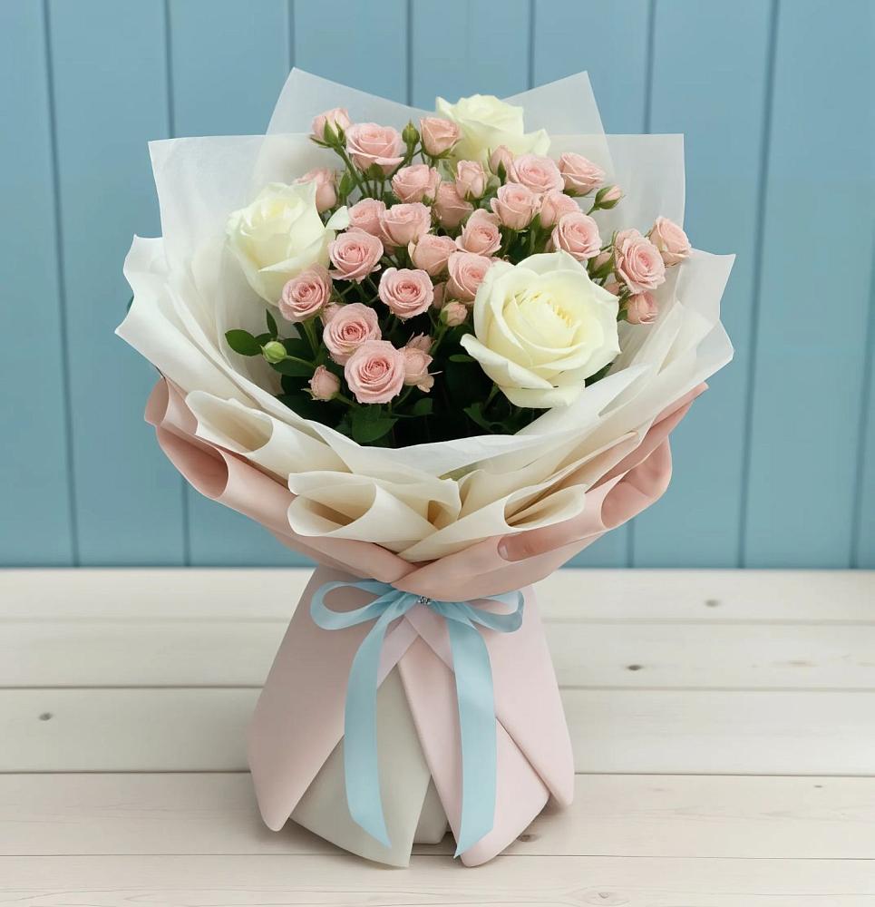 Букет цветов из: Розы в Елгозино