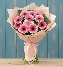 Букет цветов из:  Герберы в Елгозино