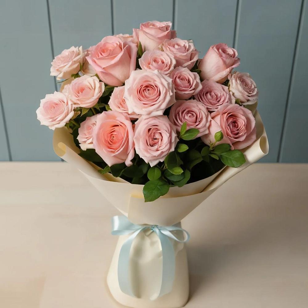 Букет Розовый шарм в Елгозино