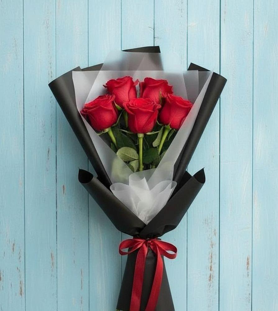 Букет цветов из: Розы в Елгозино